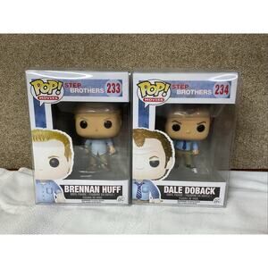 NEW FUNKO POP STEP BROTHERS BRENNAN HUFF & DALE DOBACK